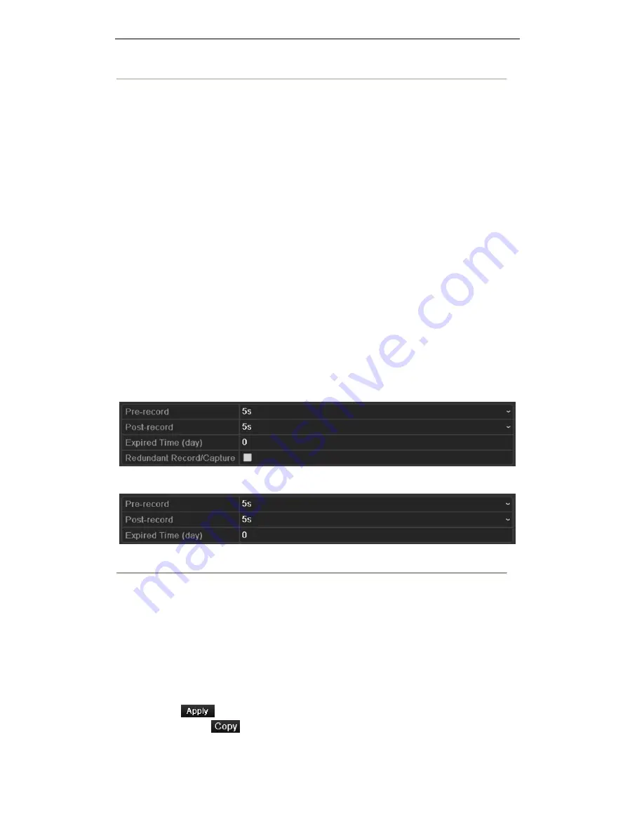 HIKVISION 7200HFI-SV Series User Manual Download Page 61