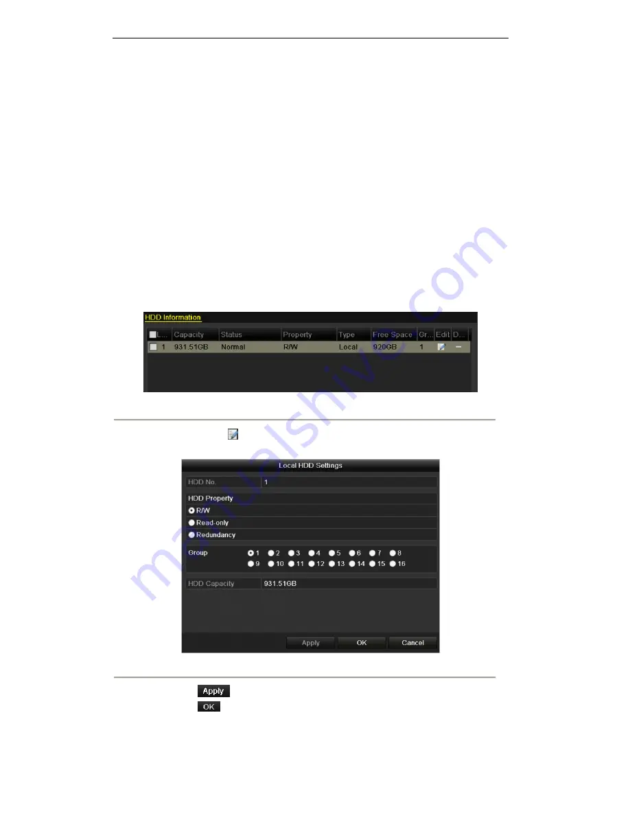 HIKVISION 7200HFI-SV Series User Manual Download Page 77