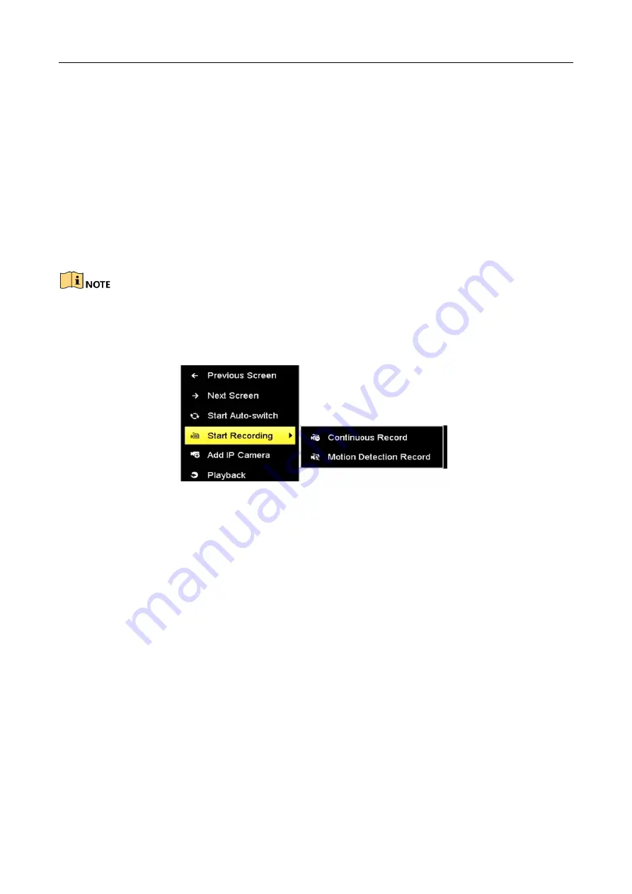 HIKVISION 7604NI-K1B Quick Start Manual Download Page 20