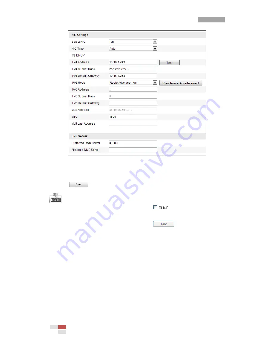 HIKVISION DE3W User Manual Download Page 54