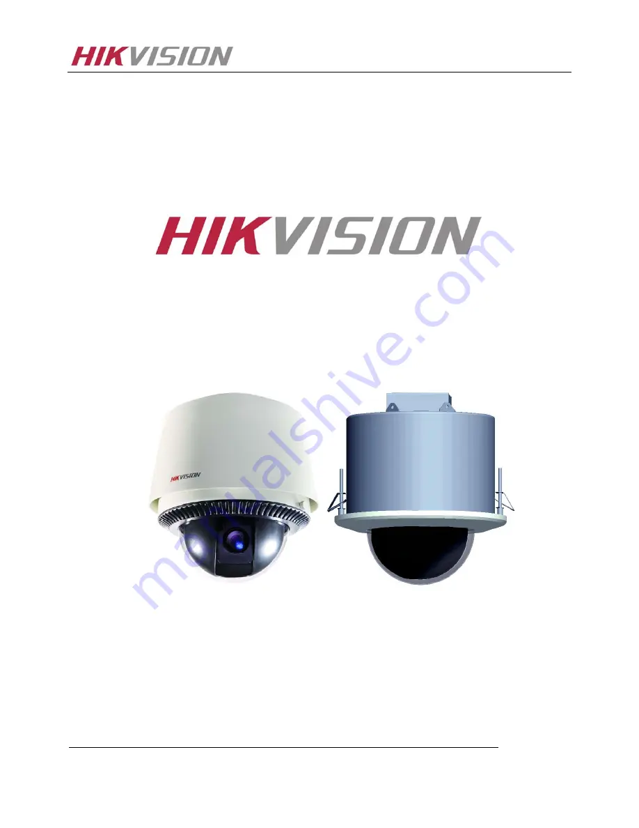 HIKVISION DS-2DM1-612X Technical Manual Download Page 1