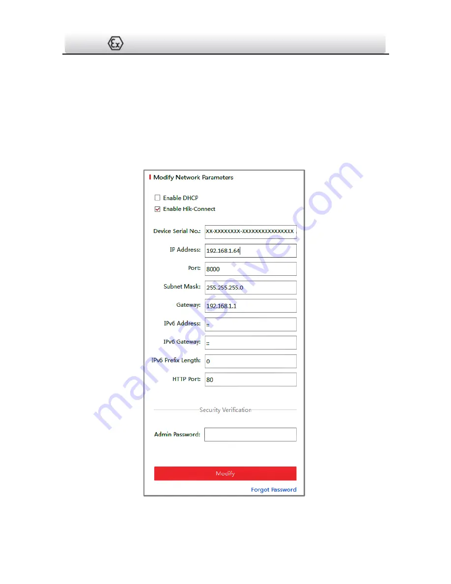 HIKVISION DS-2XE6212F-IS Quick Start Manual Download Page 26