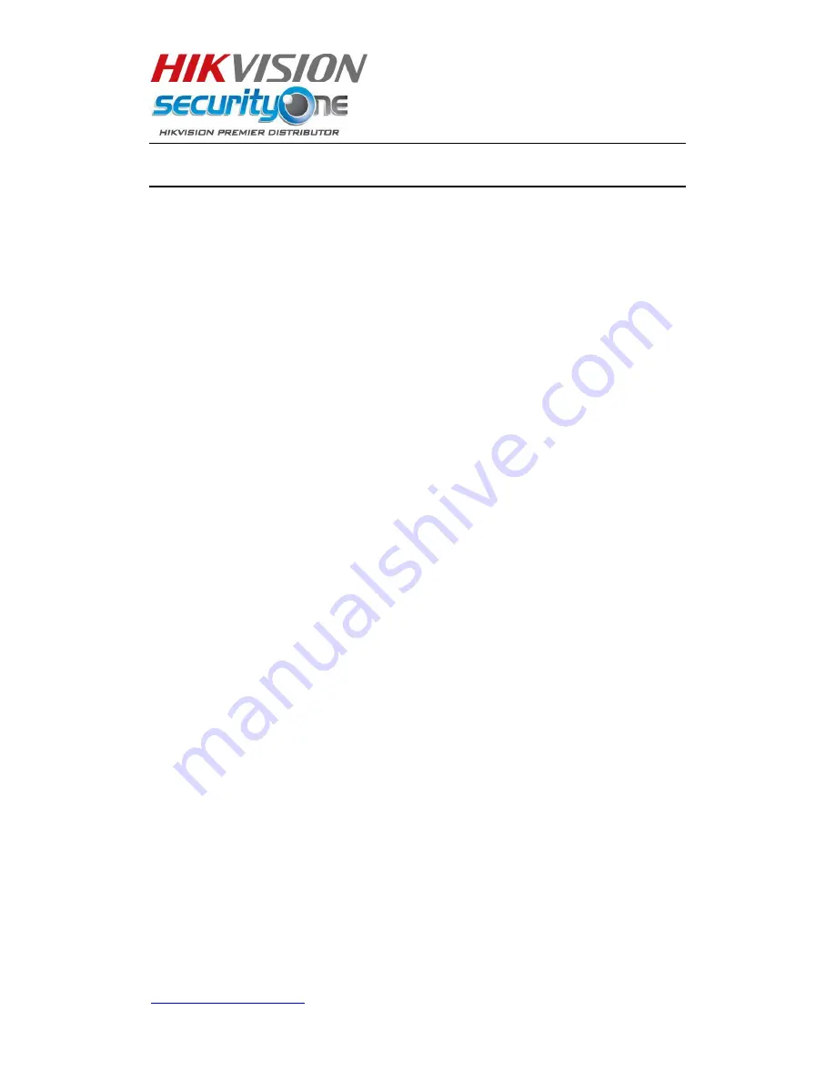 HIKVISION DS-6101HLI Technical Manual Download Page 4