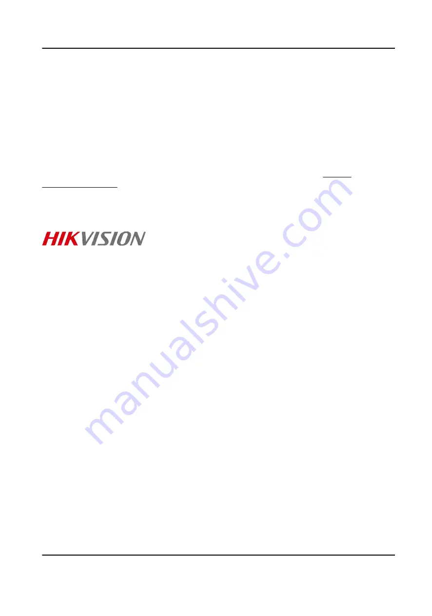 HIKVISION DS-K1T690 Series User Manual Download Page 2