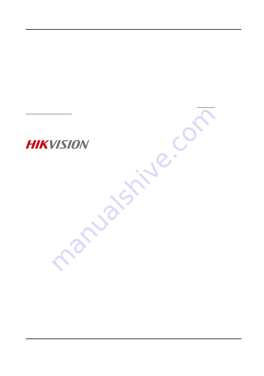 HIKVISION DS-K3G501 Series Quick Start Manual Download Page 2