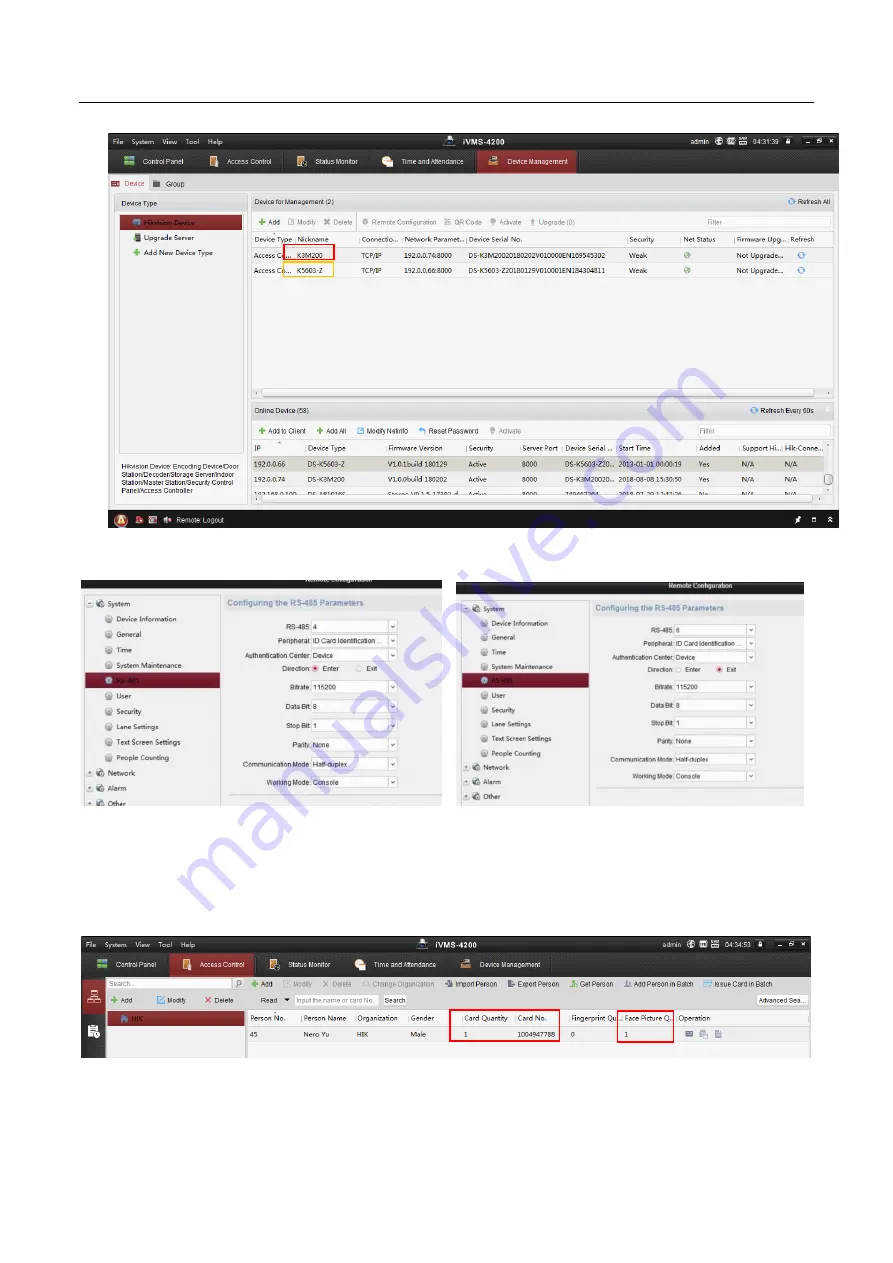 HIKVISION DS-K5603 Скачать руководство пользователя страница 7