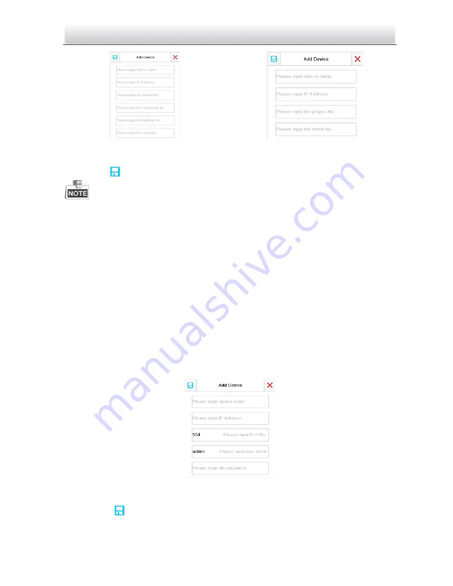 HIKVISION DS-KM8301 User Manual Download Page 21