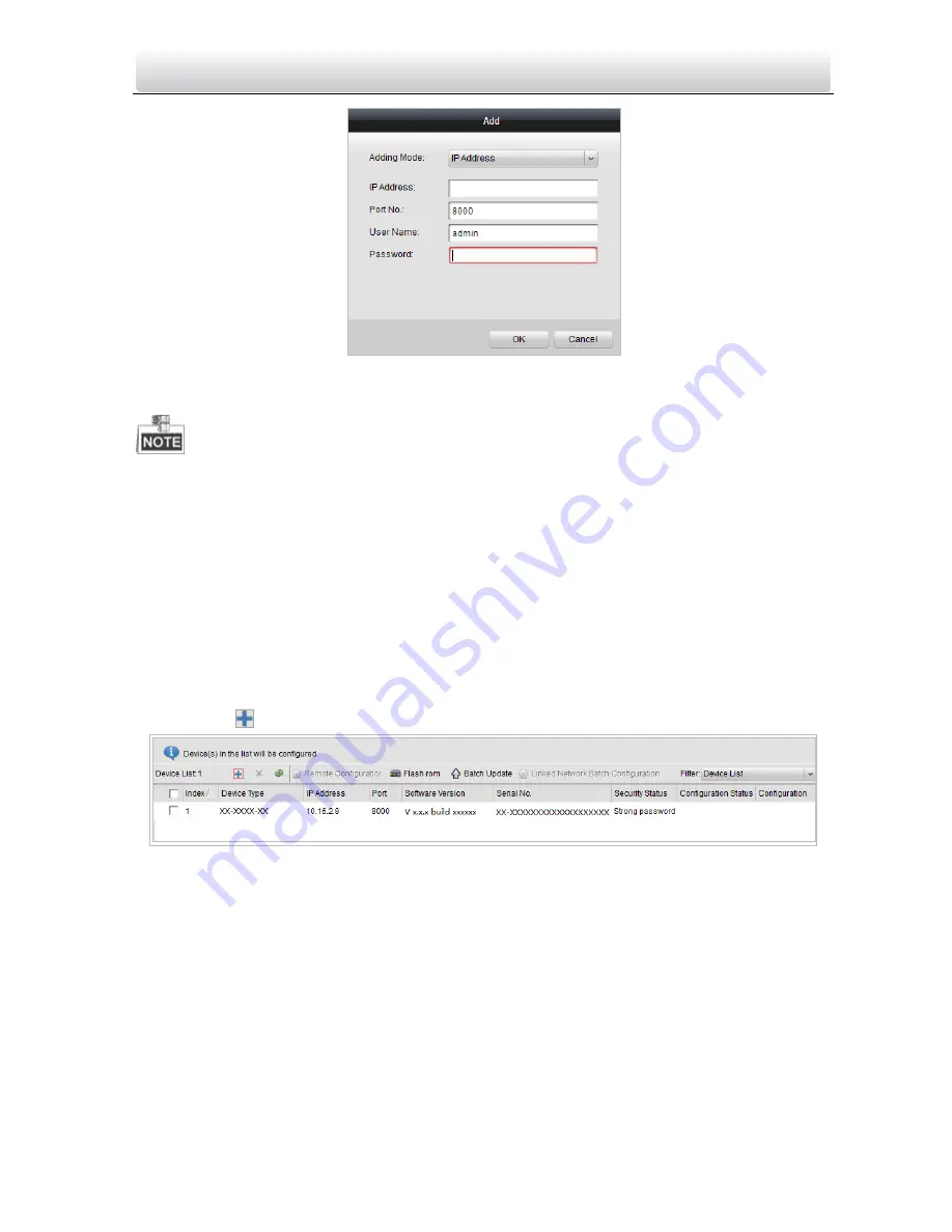 HIKVISION DS-KM8301 User Manual Download Page 34