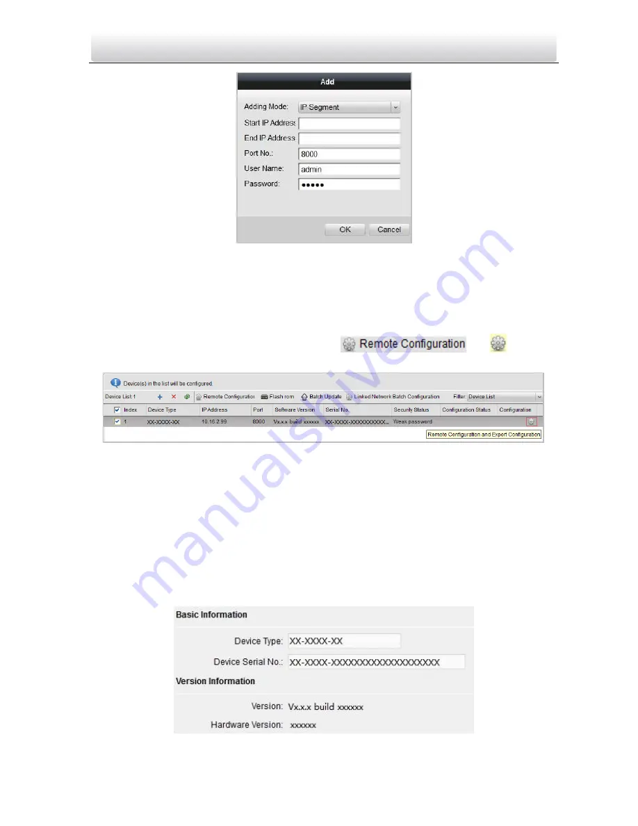 HIKVISION DS-KM8301 User Manual Download Page 35