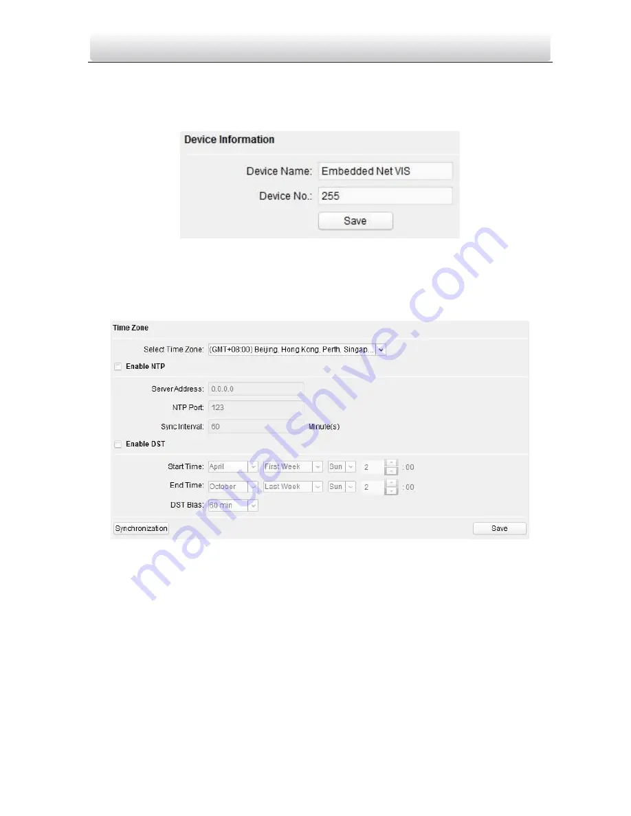 HIKVISION DS-KM8301 User Manual Download Page 36