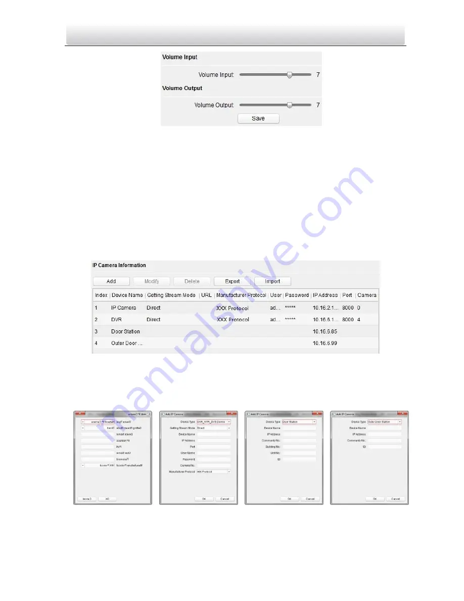 HIKVISION DS-KM8301 User Manual Download Page 42