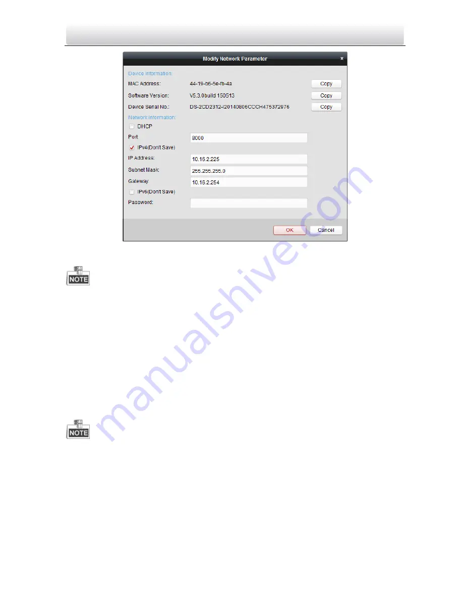 HIKVISION DS-KM8301 User Manual Download Page 54