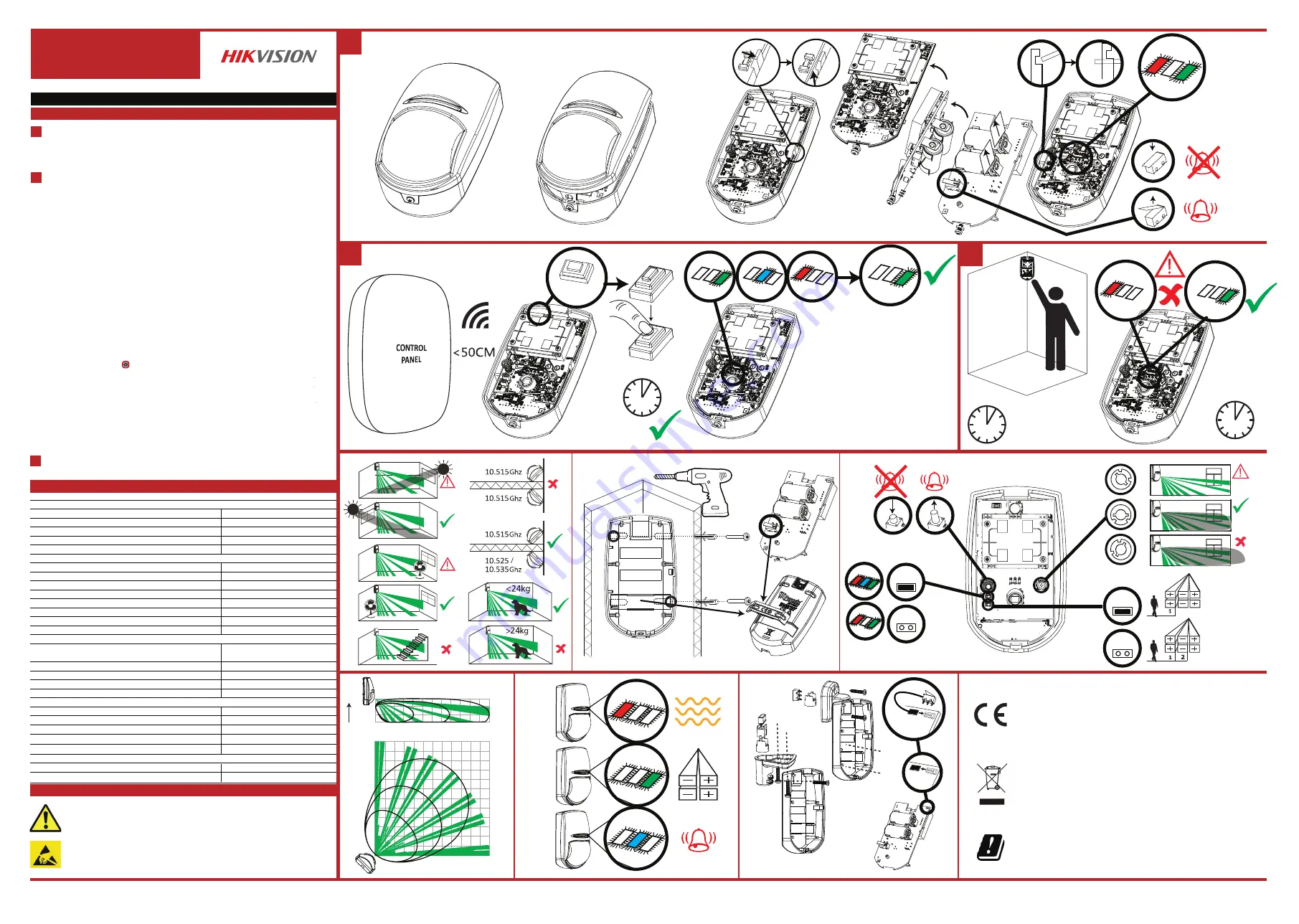 HIKVISION DS-PD2-D10P-W1 User Manual Download Page 1