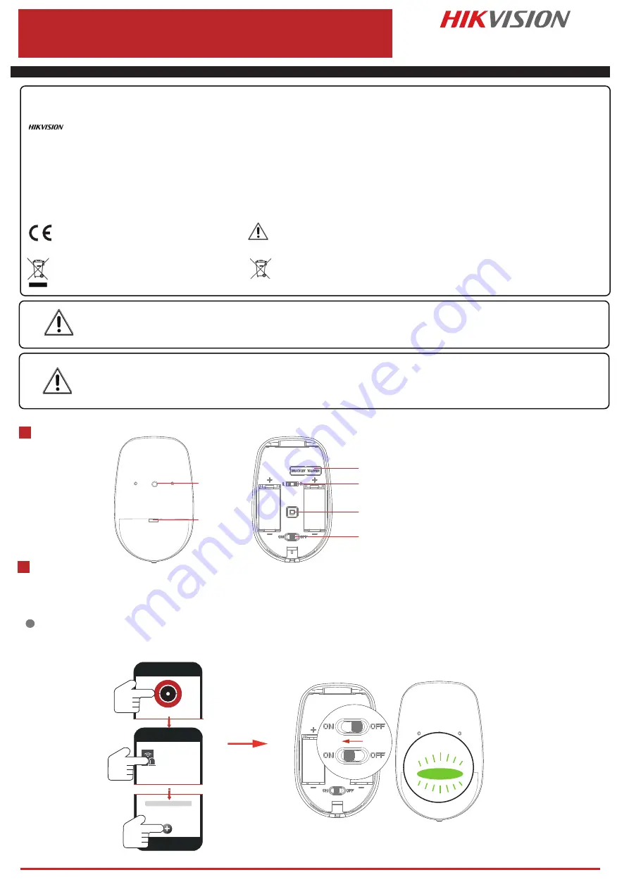 HIKVISION DS-PDPG12P-EG2-WB Скачать руководство пользователя страница 1