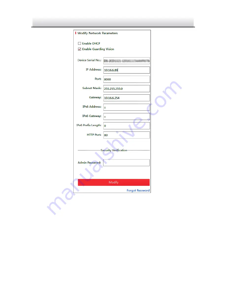 HIKVISION IPC-B220-IZ Quick Start Manual Download Page 29