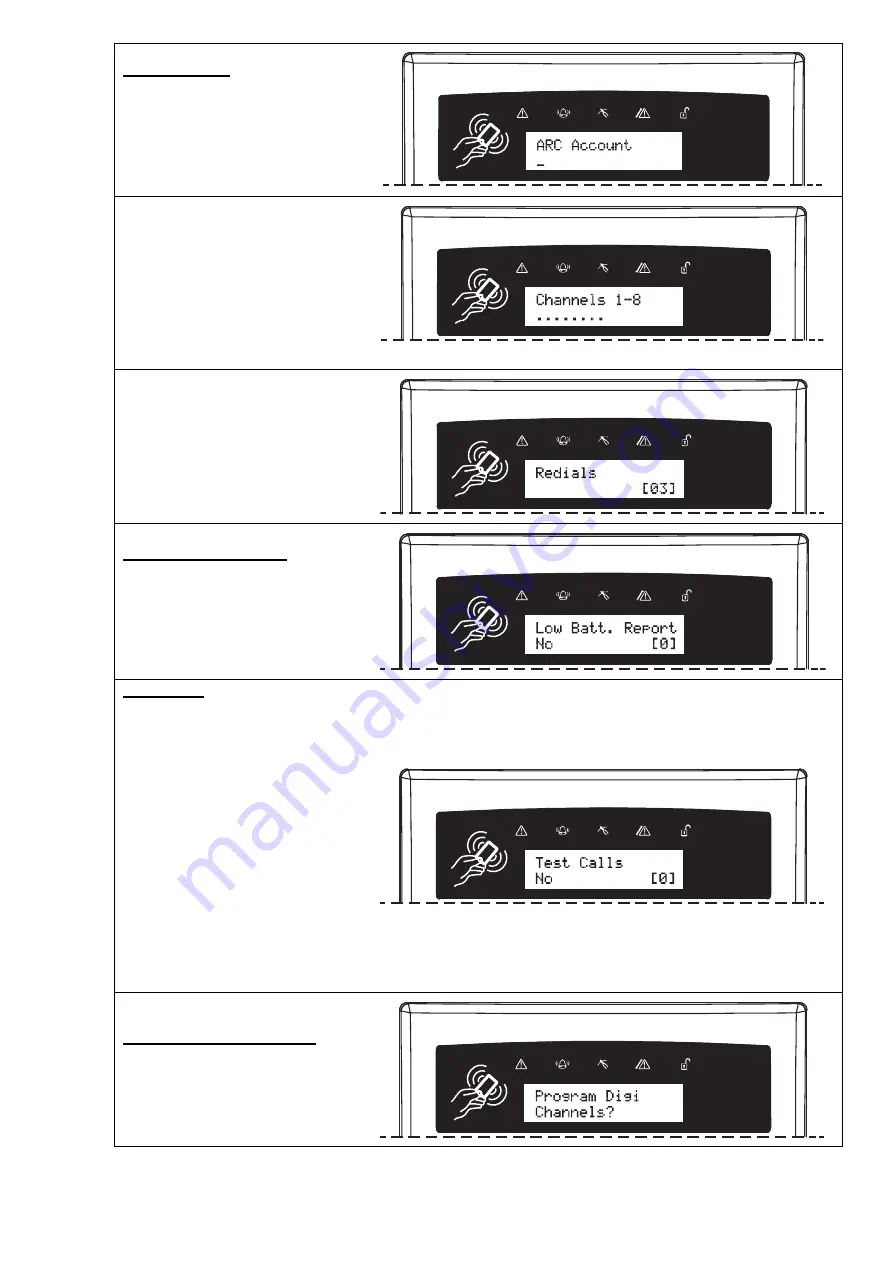 HIKVISION Pyronix EURO 280 Programming Manual Download Page 61