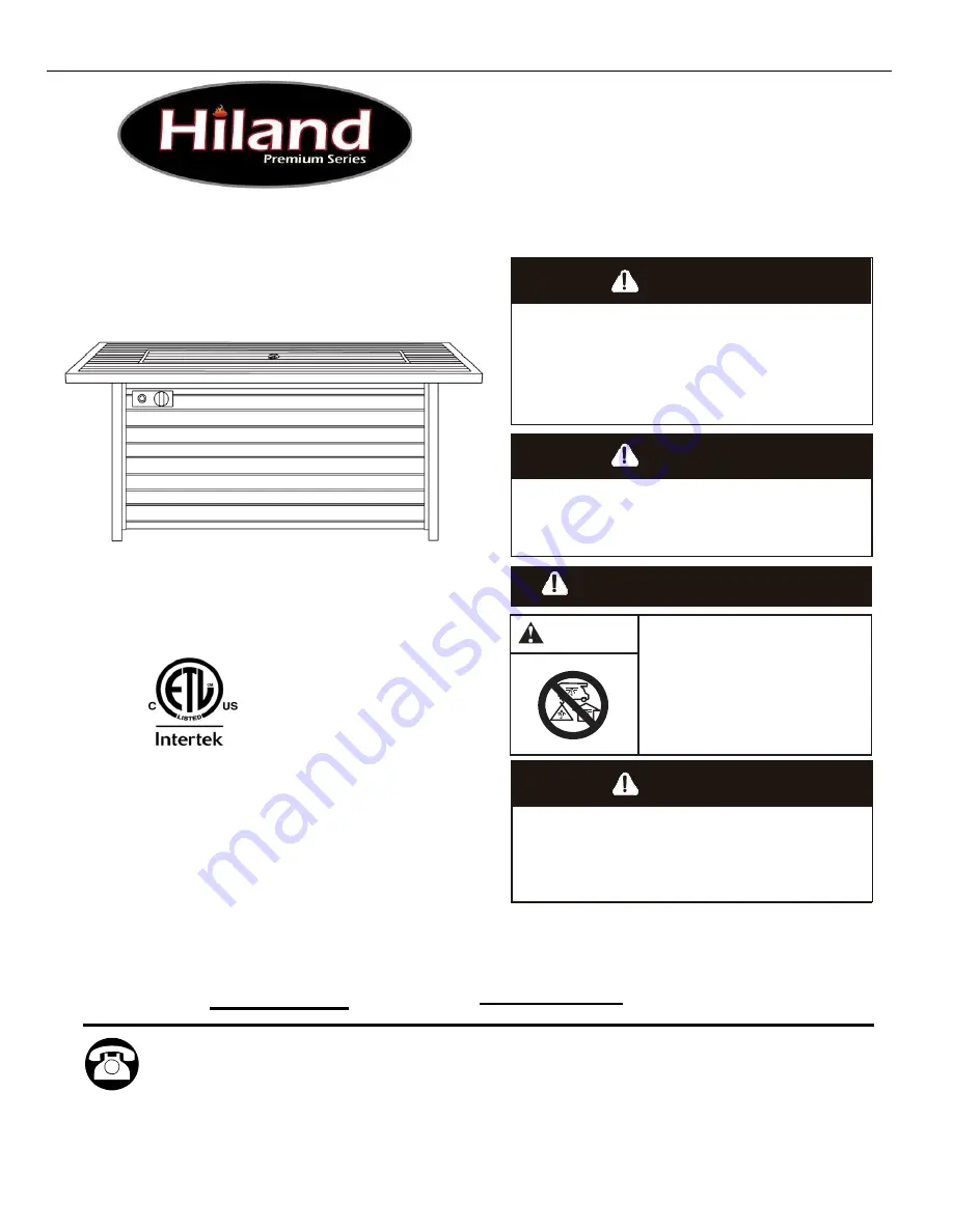 Hiland AFP-RT Owner'S Manual Download Page 1