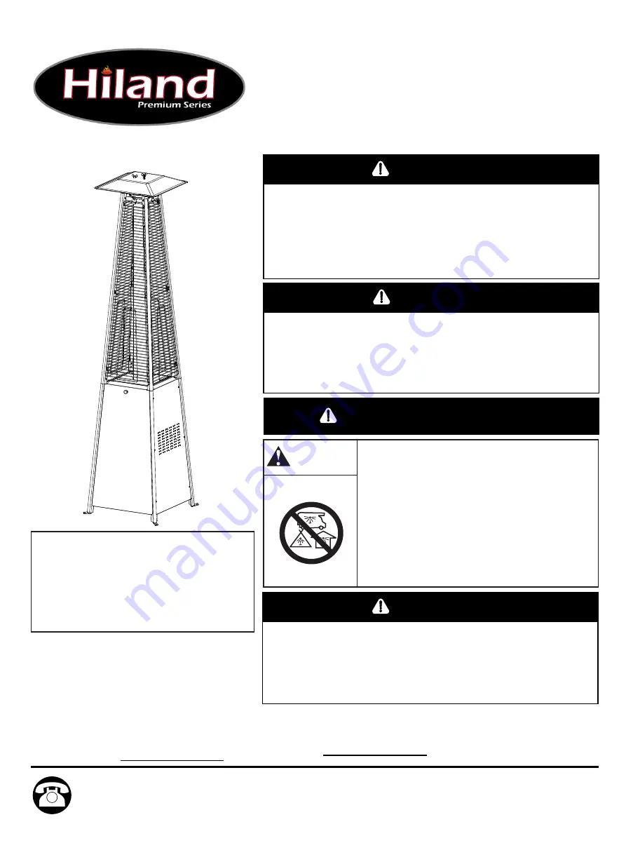 Hiland HLDS01-GTCB Owner'S Manual Download Page 1