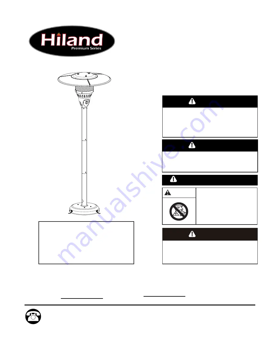 Hiland HSS-NG Owner'S Manual Download Page 1