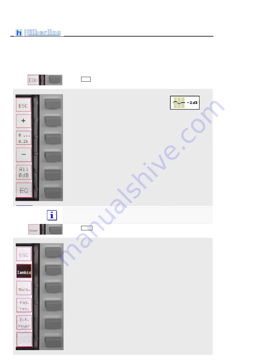 Hilberling PT-8000 Operating Manual Download Page 75