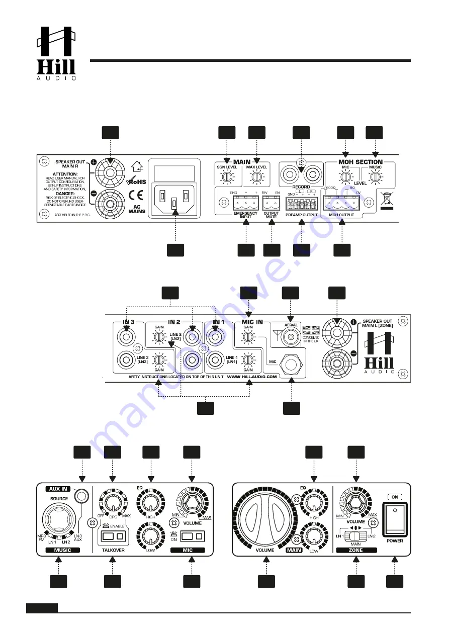 Hill Audio IMA-202 Скачать руководство пользователя страница 6