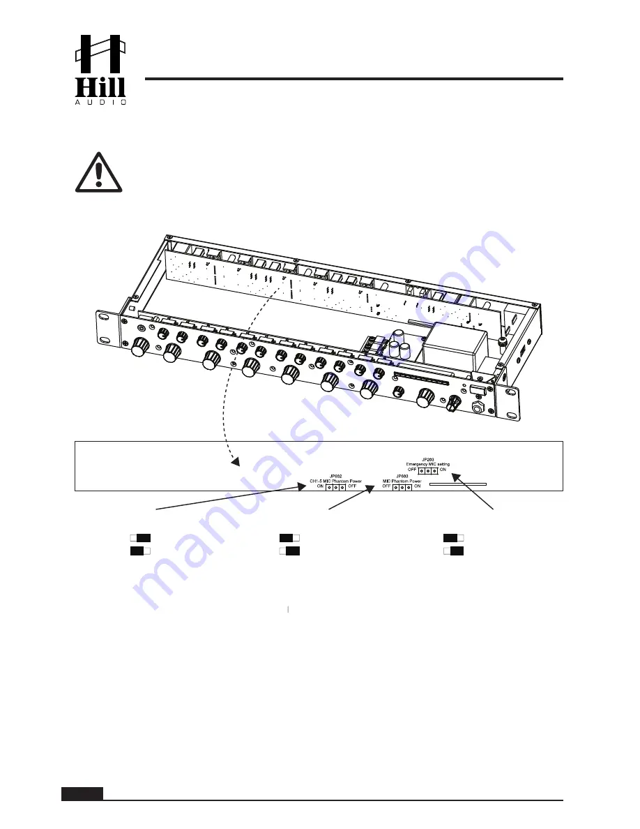 Hill Audio IPM-1610V2 Скачать руководство пользователя страница 8