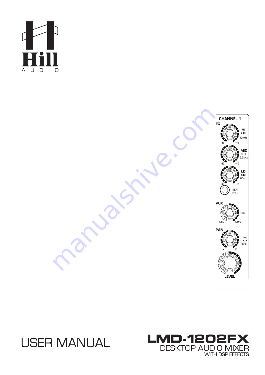 Hill Audio LMD-0502 Скачать руководство пользователя страница 1