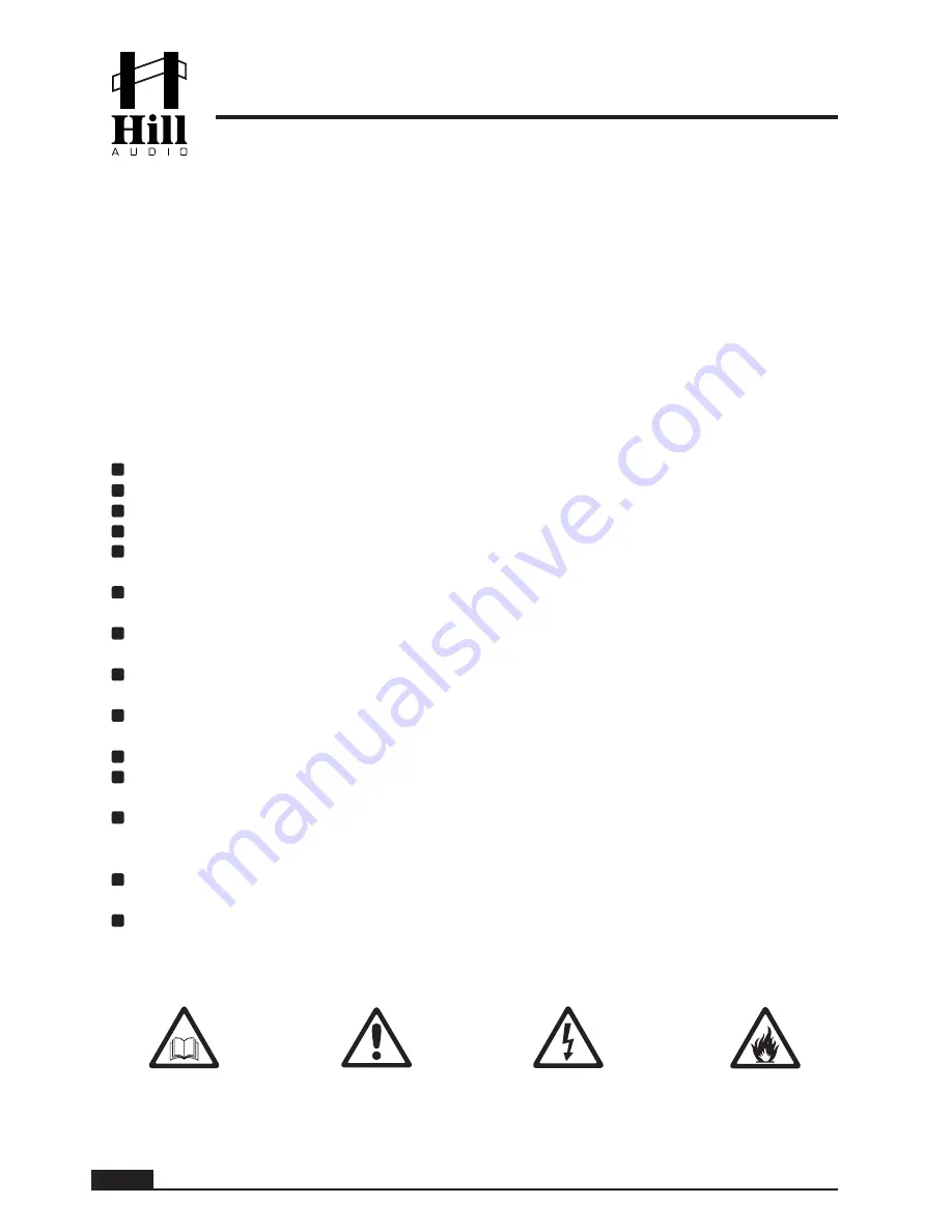 Hill Audio RPX-2300 User Manual Download Page 2