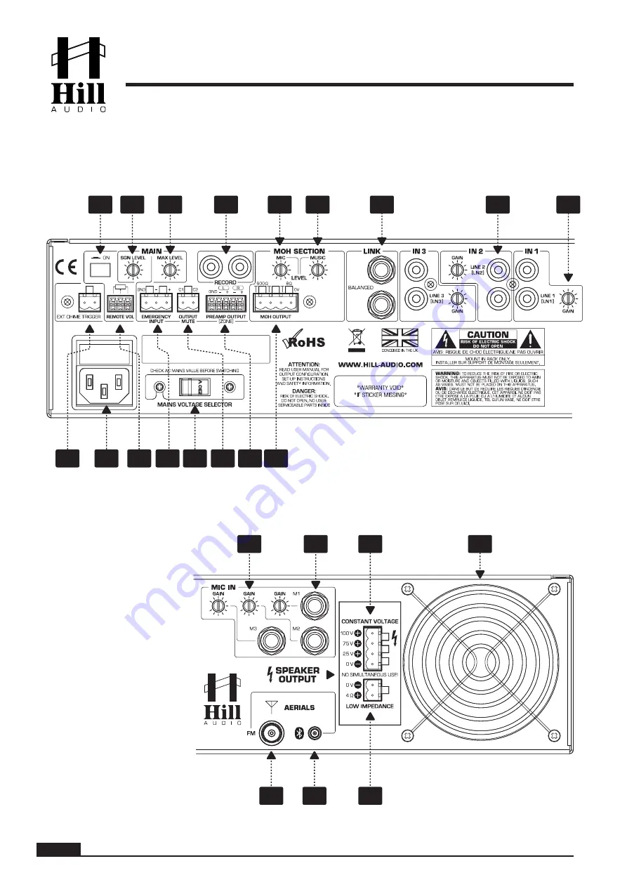 Hill Audio VMA-1240 User Manual Download Page 6