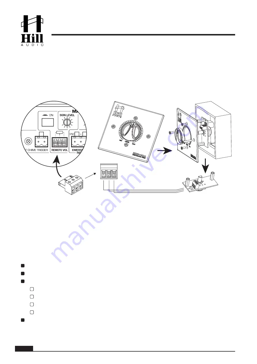 Hill Audio VMA-1240 User Manual Download Page 16