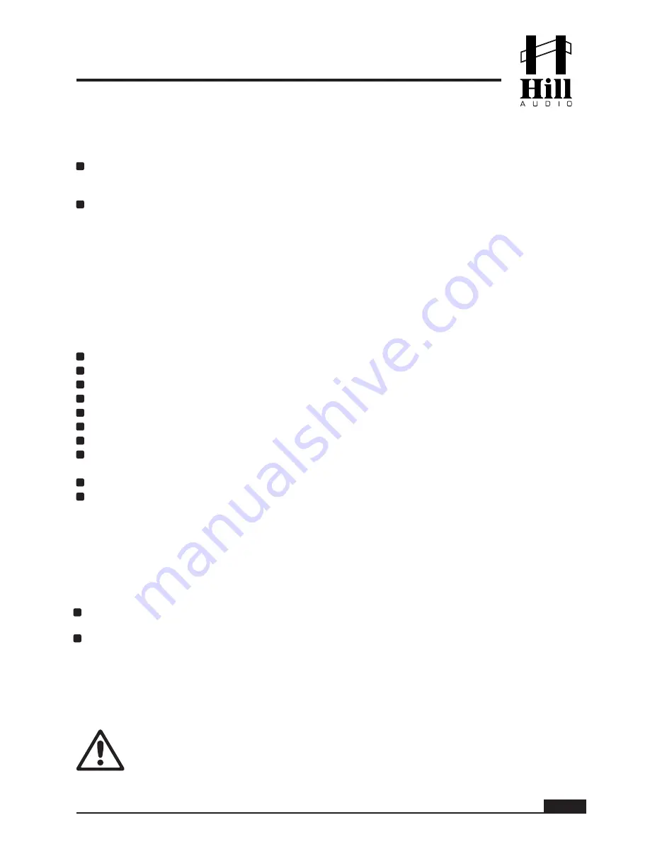 Hill Audio ZPR-2620 User Manual Download Page 9