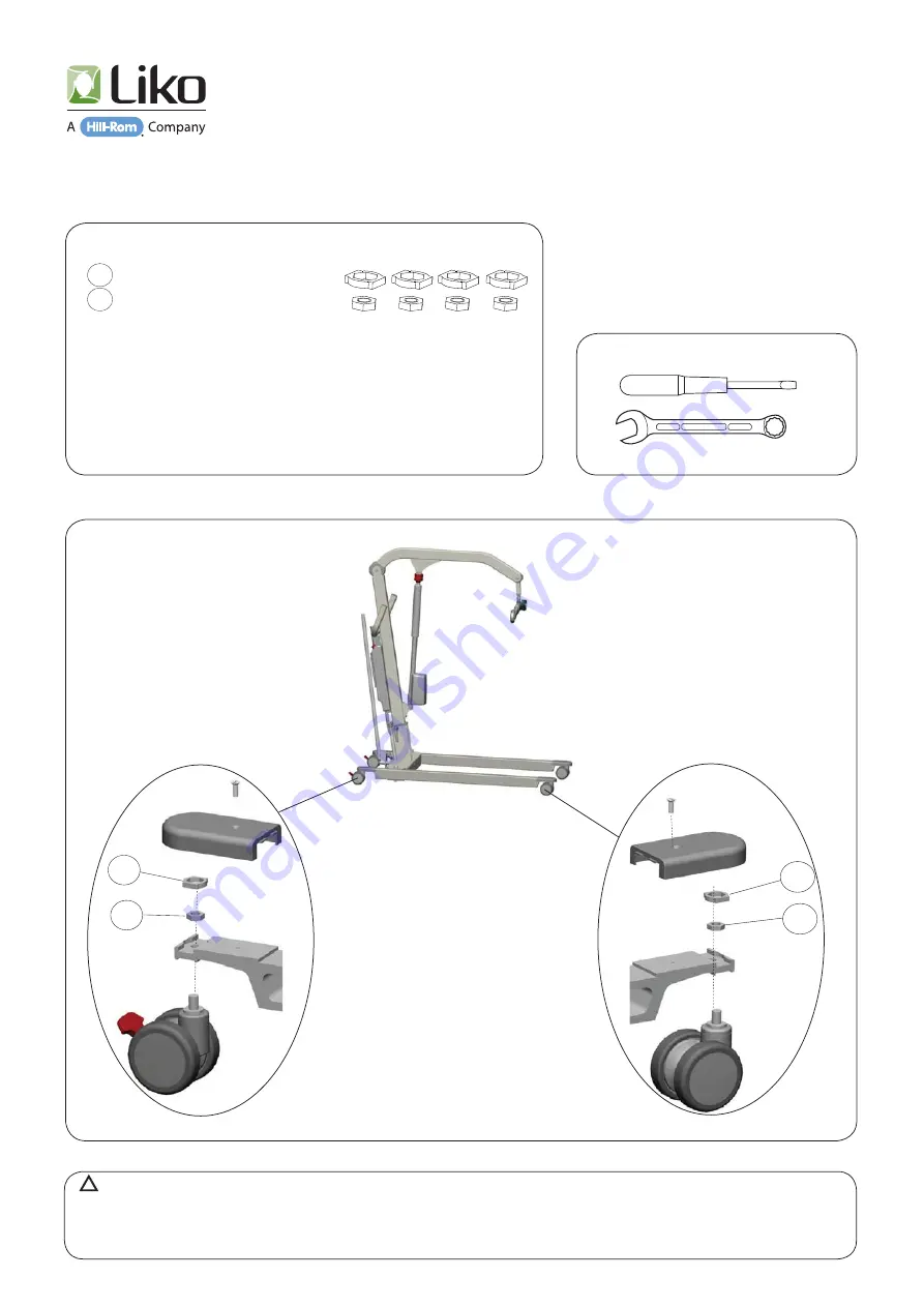 Hill-Rom 2000009 Service Manual Download Page 87