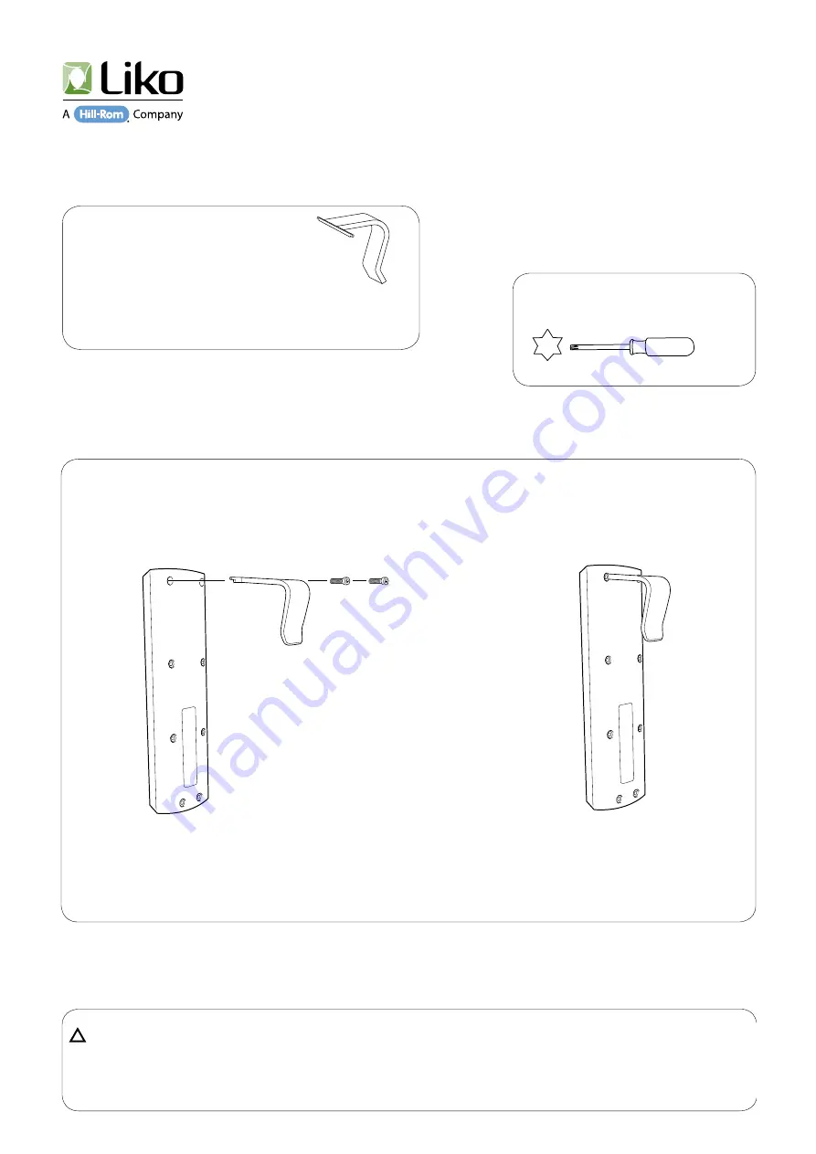 Hill-Rom 20090059 Assembly Instruction Manual Download Page 8