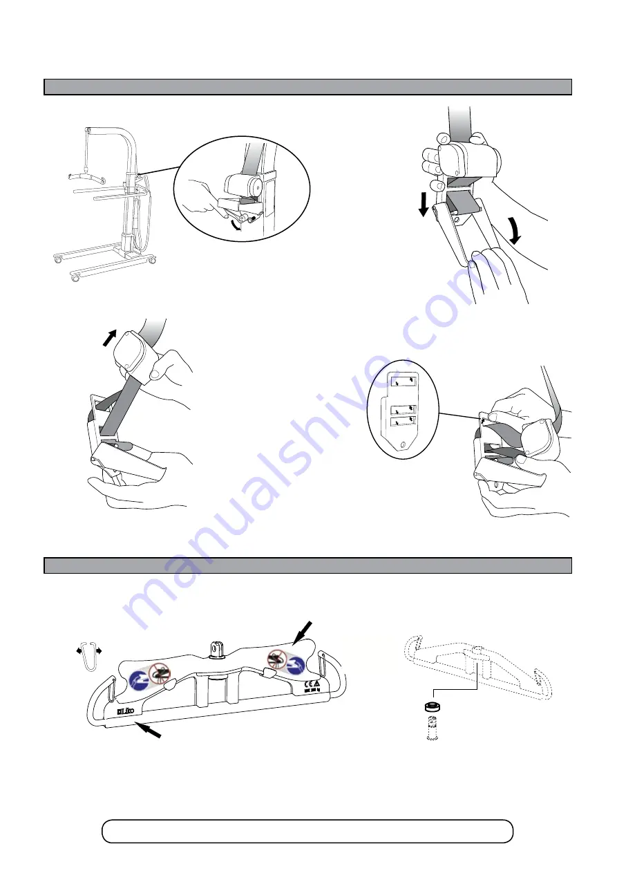 Hill-Rom 20090059 Assembly Instruction Manual Download Page 51