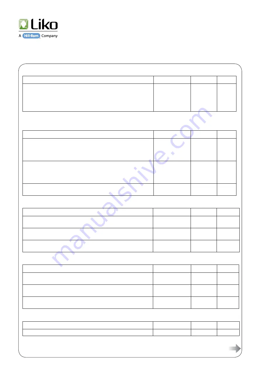 Hill-Rom 20090059 Assembly Instruction Manual Download Page 56