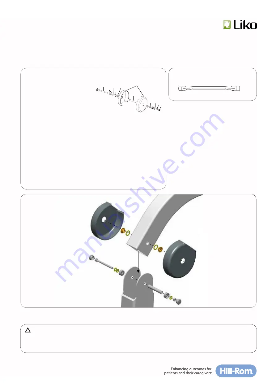 Hill-Rom 2040005 Service Manual Download Page 45