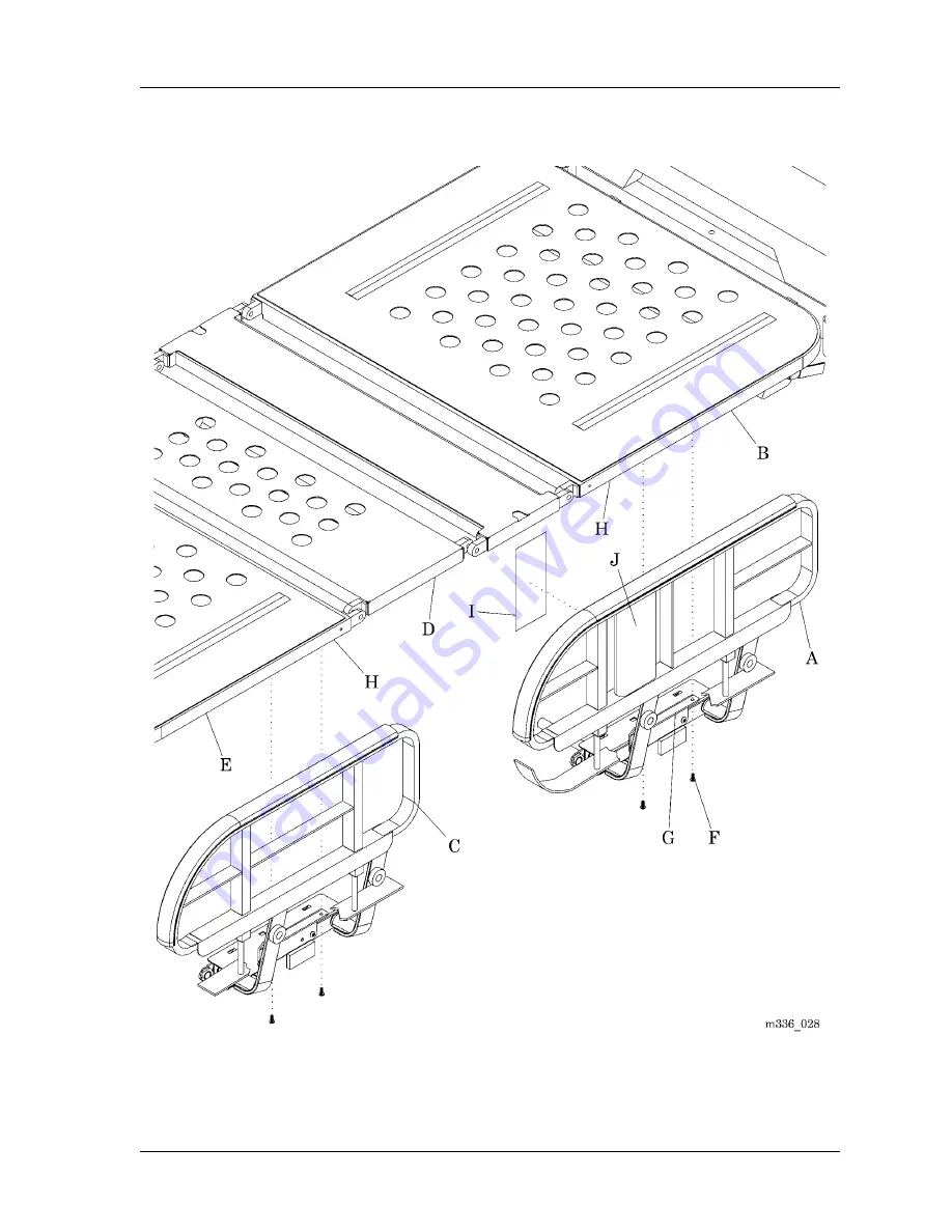 Hill-Rom 305 Manual Bed Скачать руководство пользователя страница 90