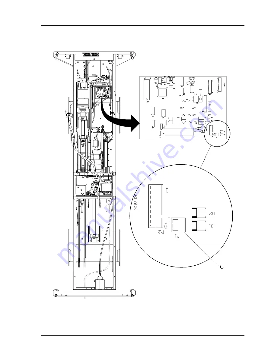 Hill-Rom Advanta P1600 Service Manual Download Page 122