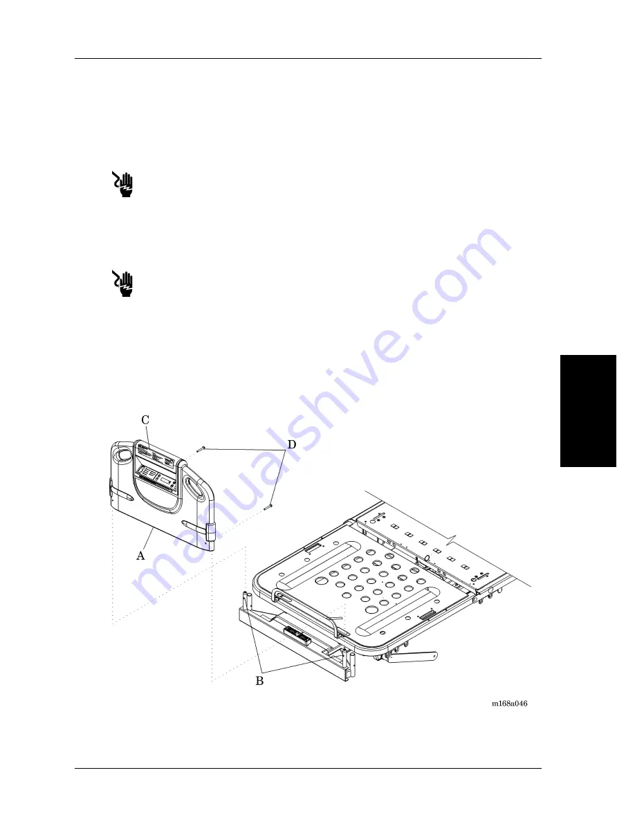 Hill-Rom Advanta P1600 Service Manual Download Page 191