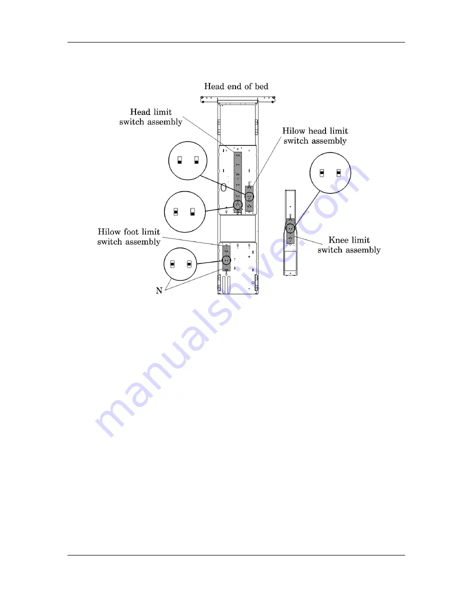 Hill-Rom Advanta P1600 Service Manual Download Page 278