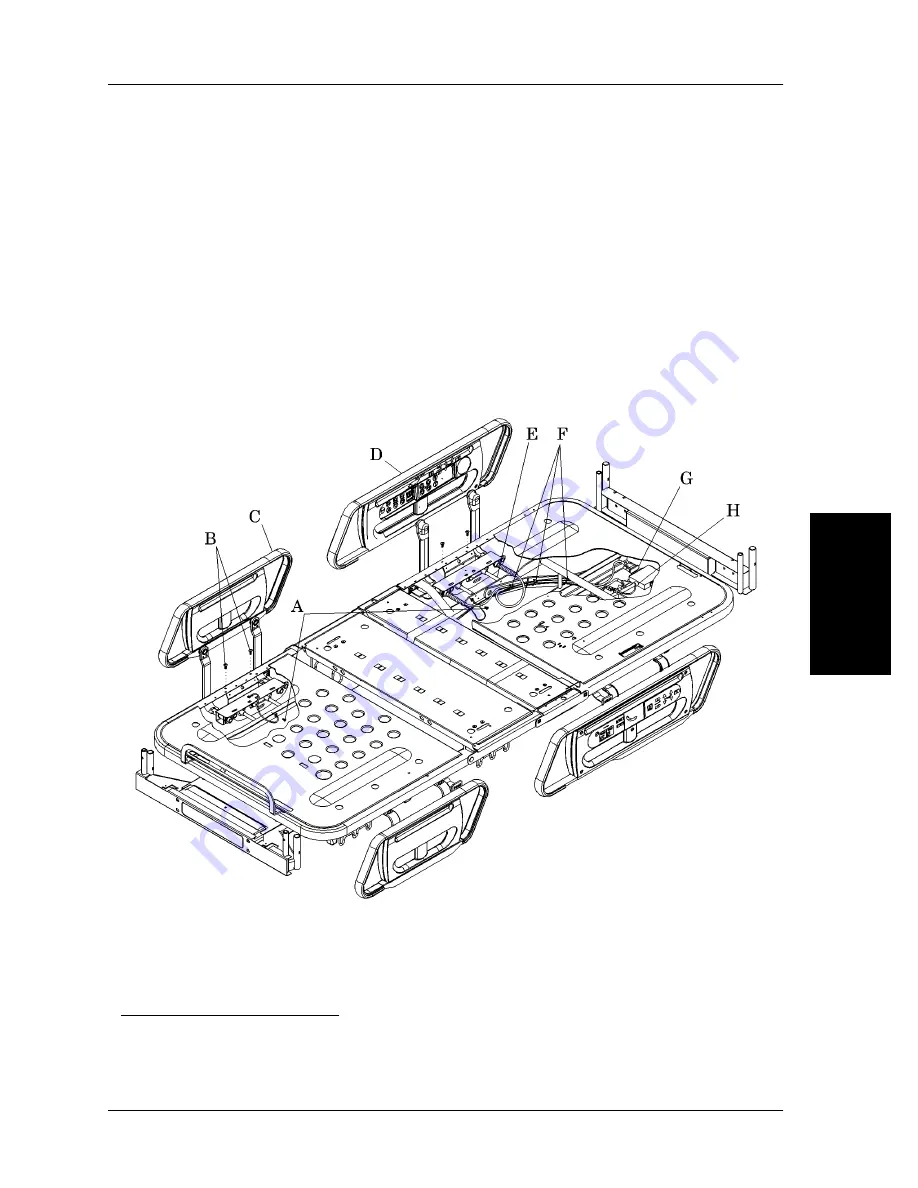 Hill-Rom Advanta P1600 Service Manual Download Page 285