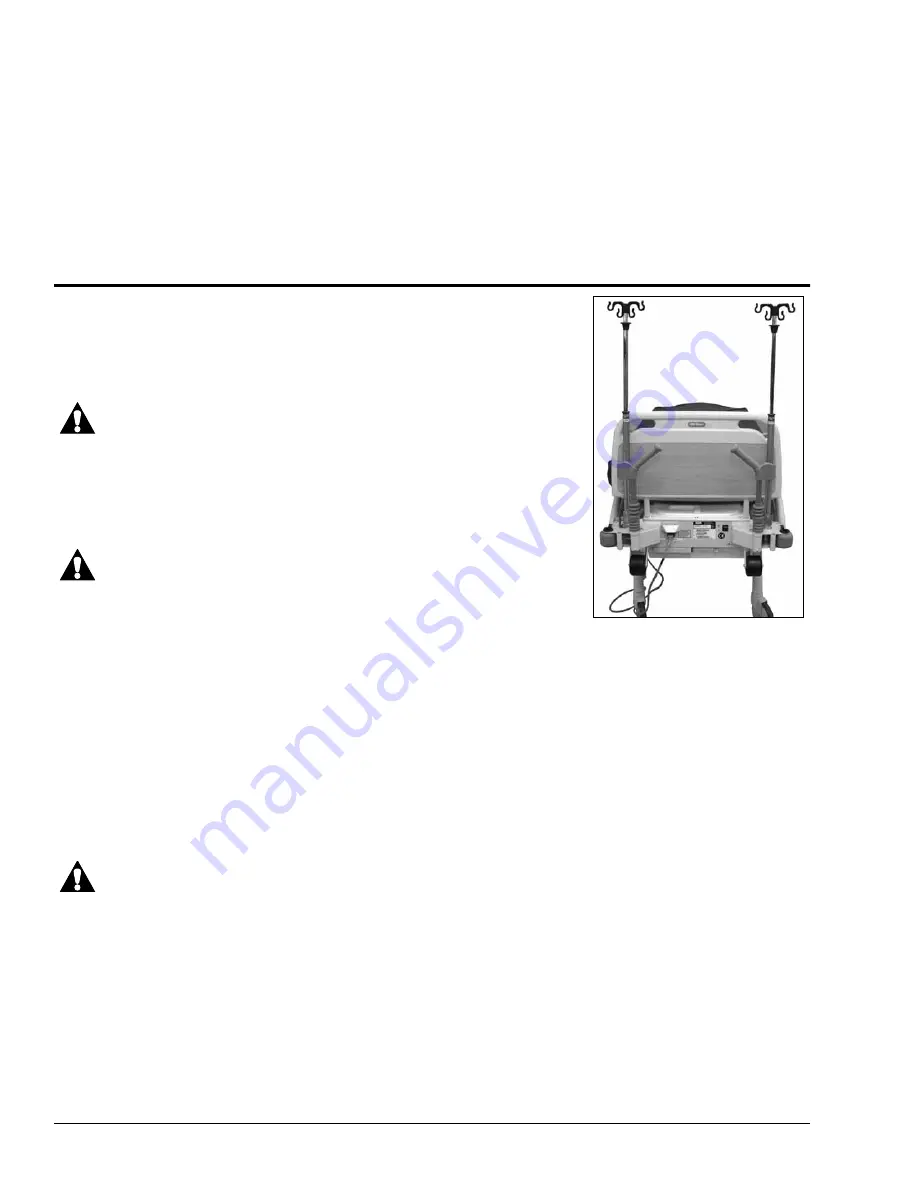 Hill-Rom Affinity Four Birthing Bed User Manual Download Page 42