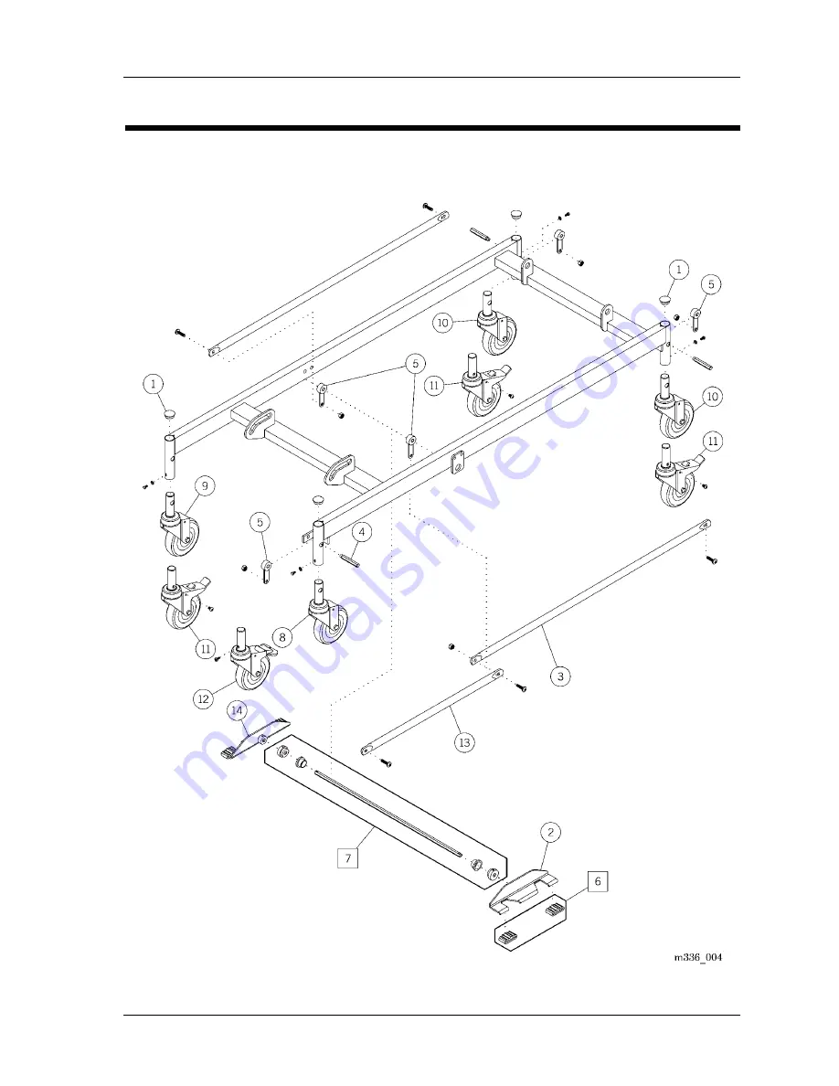 Hill-Rom Basic Care P1440 Service Manual Download Page 128