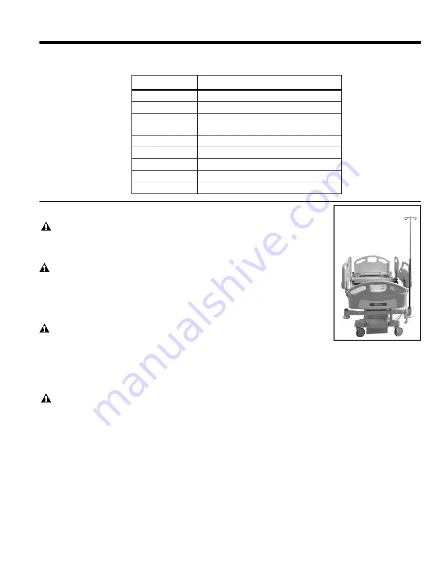 Hill-Rom CareAssist Bed P1170 User Manual Download Page 31