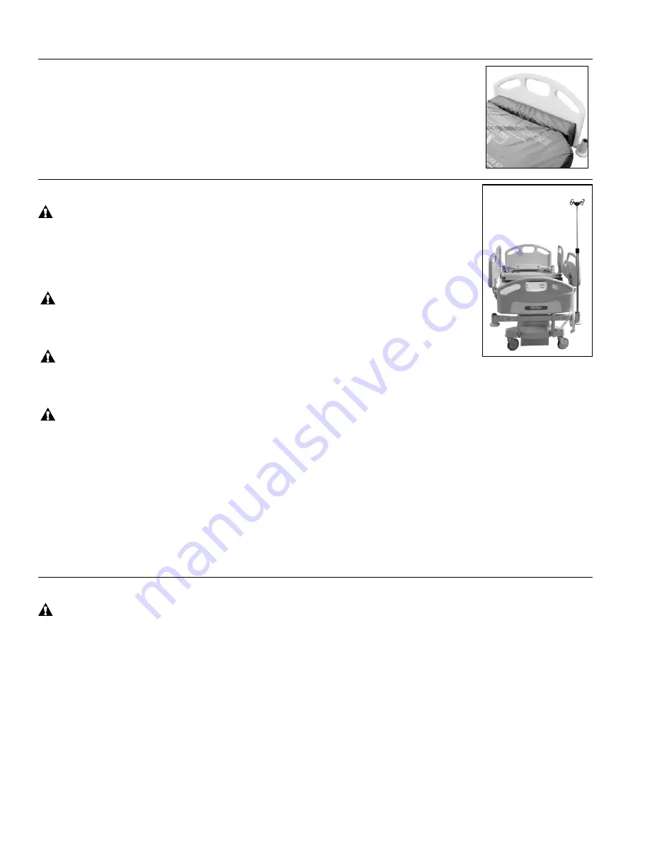 Hill-Rom CareAssist Bed P1170 Скачать руководство пользователя страница 32