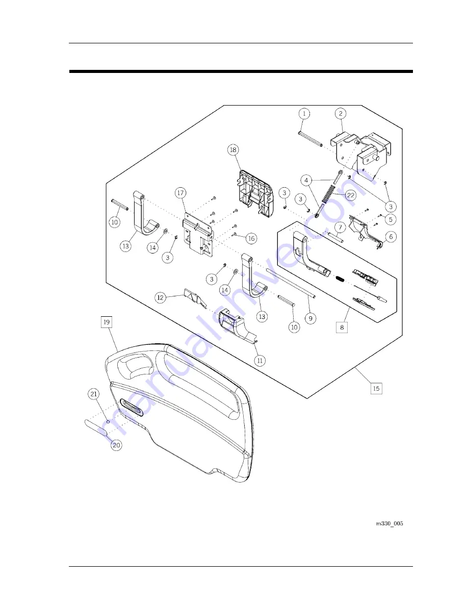 Hill-Rom CareAssist P1170 Service Manual Download Page 158