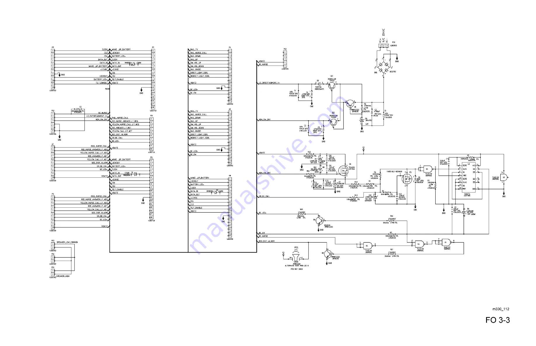 Hill-Rom CareAssist P1170 Service Manual Download Page 189