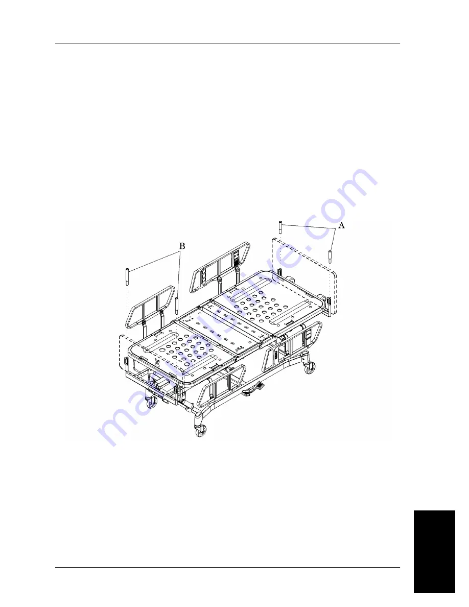 Hill-Rom Century+ P1400 Service Manual Download Page 272