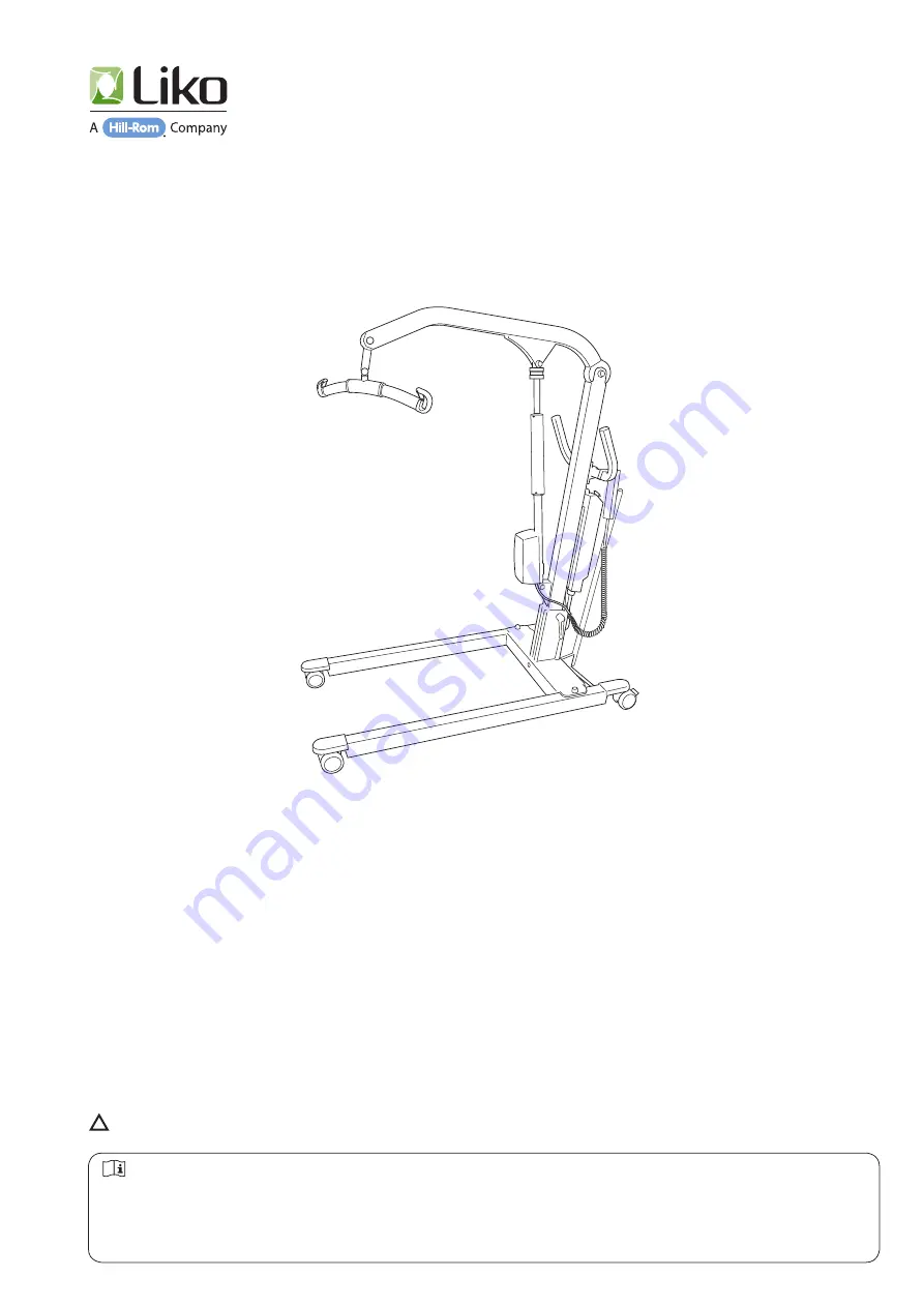 Hill-Rom Liko Viking S Instruction Manual Download Page 1