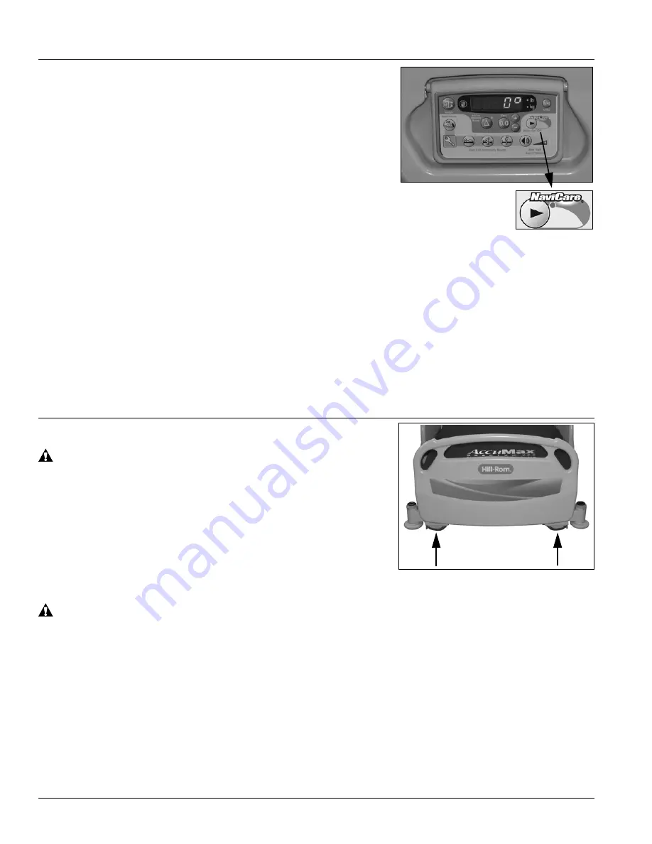 Hill-Rom P1190 User Manual Download Page 32